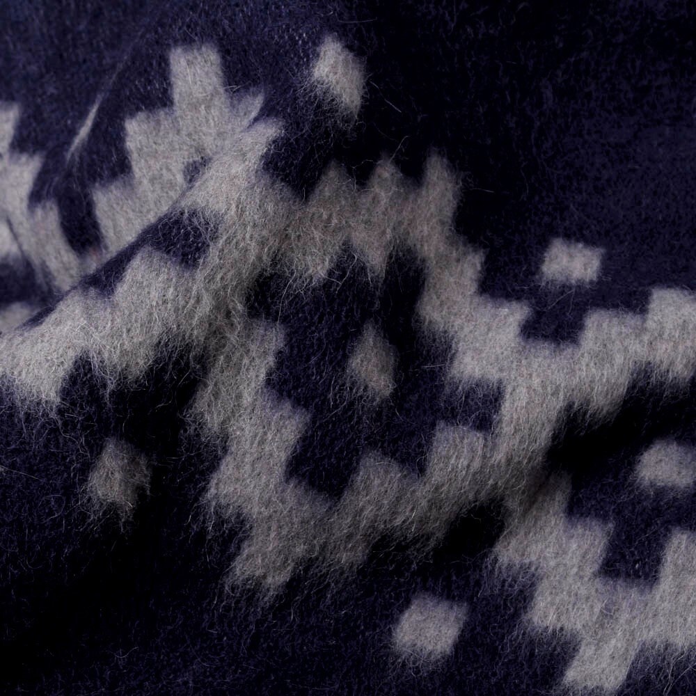 Thick Alpaca Wool Blanket Heavyweight Alpaca Wool Throw Camping