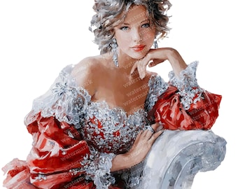 20 imágenes prediseñadas de mujeres elegantes, PNG de alta calidad, imágenes prediseñadas imprimibles, descarga instantánea, acuarela imprimible, manualidades con papel, álbumes de recortes