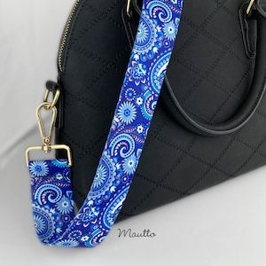 Mcraft® 20mm Vachetta Leather Cross Body Strap, Compatible With Speedy 20  25 30 35, Alma Pm, Graceful PM MM Etc. in Monogram and Azur Print 