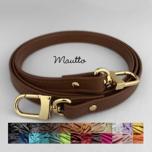 Leather Crossbody Purse Strap Replacement, Custom Connector Style