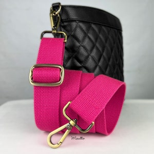 Plein Sport Fuchsia Polyurethane Tote Handbag For Women - Medium Size Miami Style
