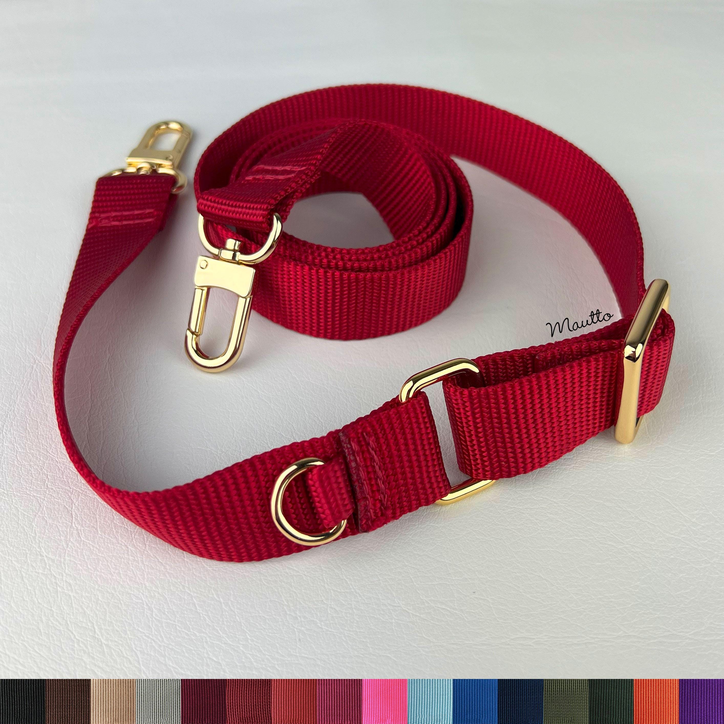 Clip & Go Strap with Accessory D-ring for Wallet, Coin Purse, Phone, Keys - Adjustable Shoulder to Crossbody Length - Customize Nylon Color