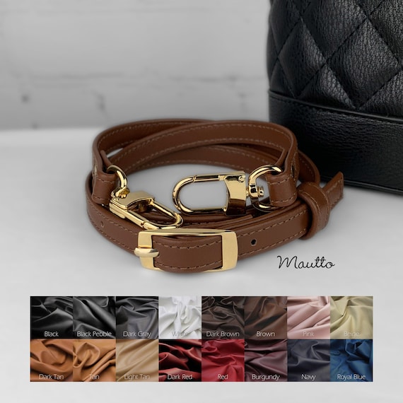 13mm Width Original Leather Adjustable Shoulder Strap for Kelly