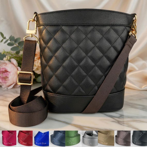 Adjustable Nylon Webbing Bag Strap - Crossbody or Shoulder, 1inch Wide, Customize it!