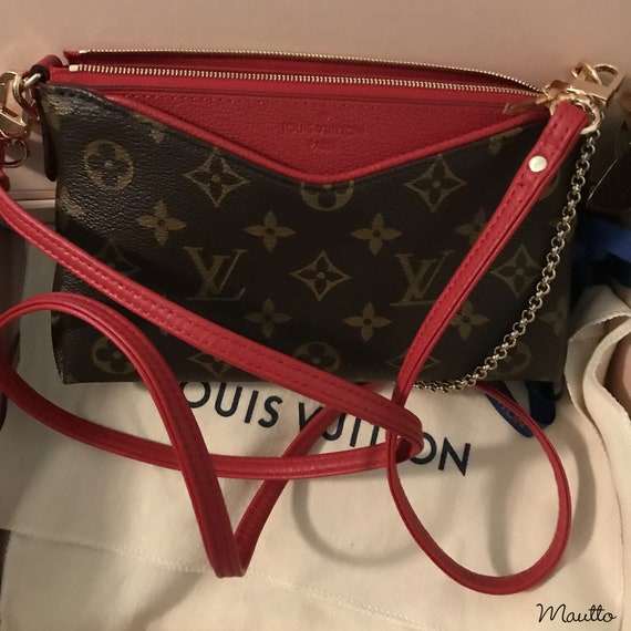 wide leather strap for crossbody lv bag