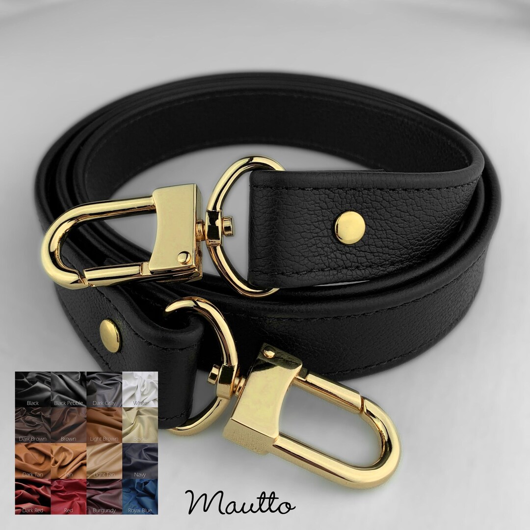 Crossbody Strap Black Classic Leather main image 1