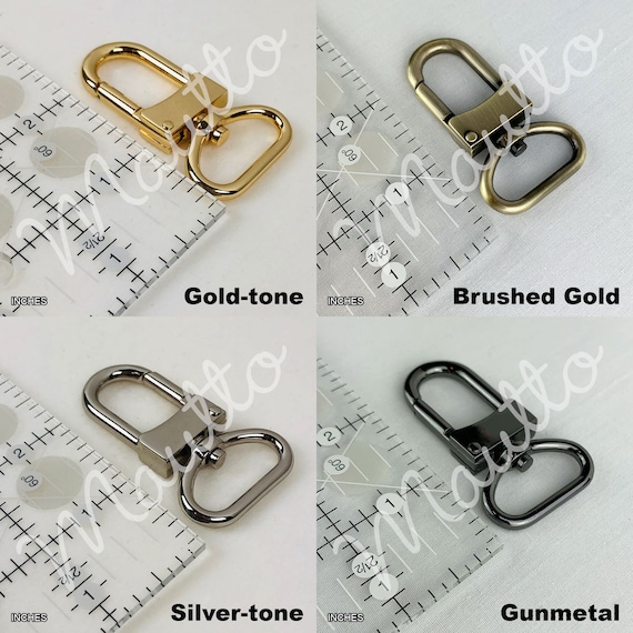 Snap Clips for Louis Vuitton Bag Shoulder Strap 3/4'' Replacement Gold  Finish