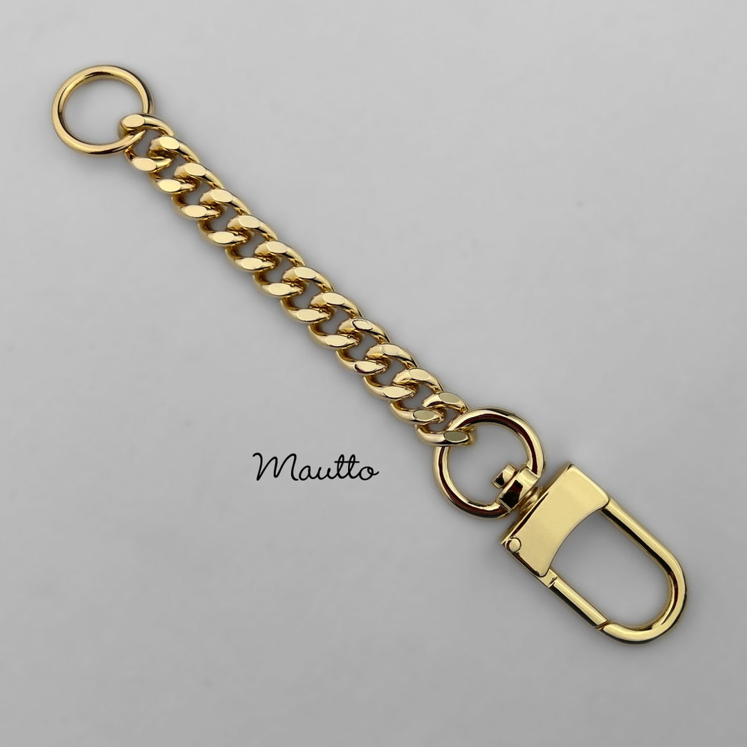 Purse Strap Extender for LV Pochette Accessory, Metal Chain