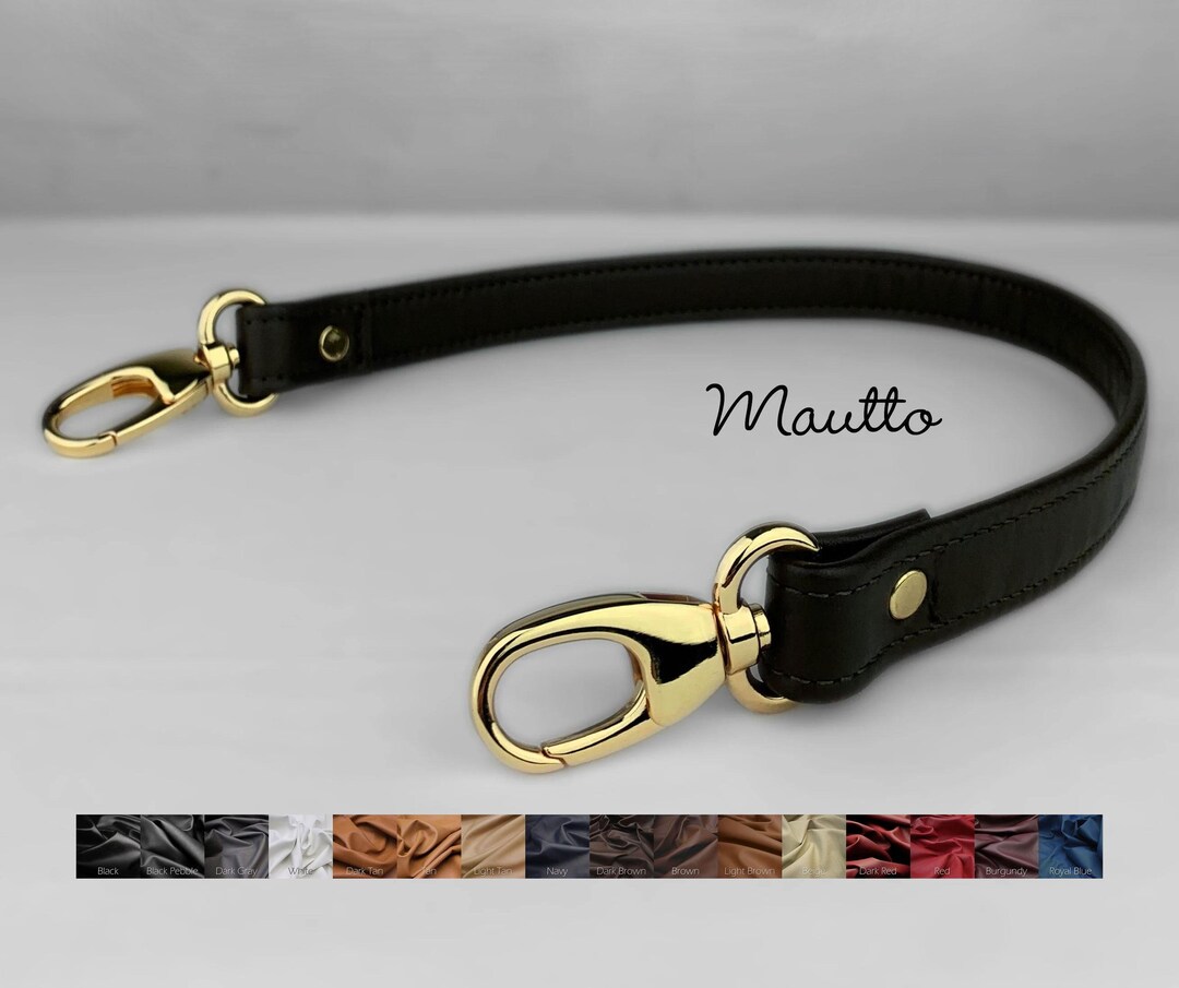Short Shoulder Strap or Handle 20 inch Length 0.75 inch Wide Leather Purse bag Strap Choose Leather and Connector Style Etsy Canada