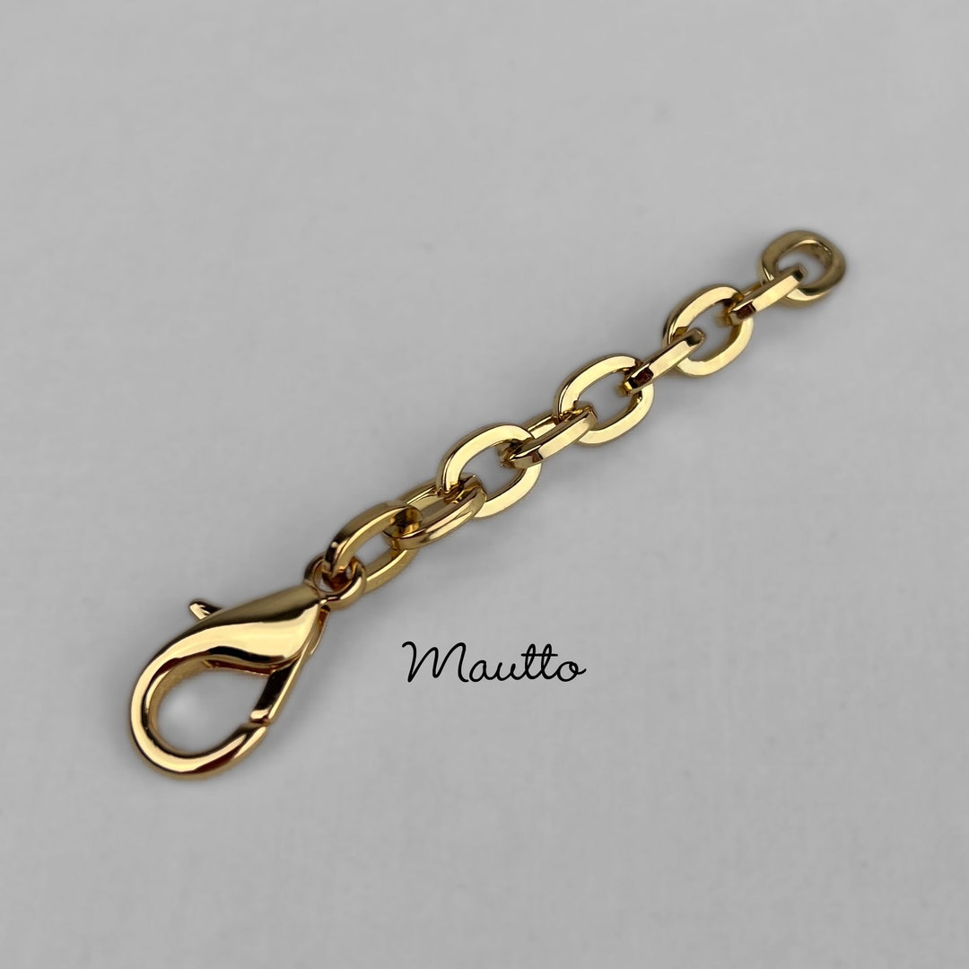 Luxurious Strap Extender Accessory for Louis Vuitton & More - Elongated Box  Chain with U-shape Clip