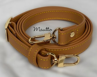 Louis Vuitton Monogram/Silver bag strap Brown Leather ref.805996 - Joli  Closet