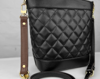 Leather Purse Strap Extender – 8" Length, 3/4-inch Wide, Customize Color & Hardware