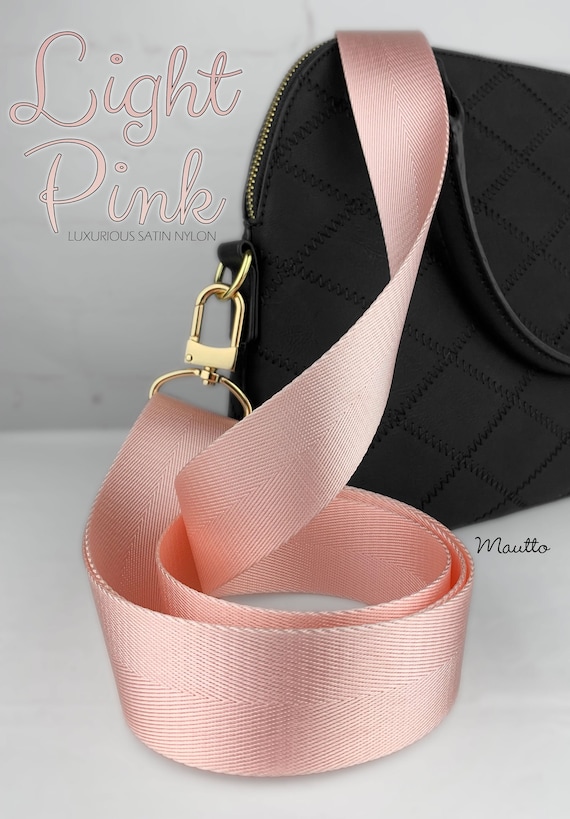  Multi Pochette Accessories Replacement Strap Adjustable  Crossbody Wide Cavas Strap for Shoulder Bags Multi Purpose Strap (Pink) :  Clothing, Shoes & Jewelry