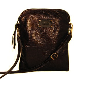 Brown Leather iPad Sleeve or Slim Messenger Bag - Removable Strap - PAYTON