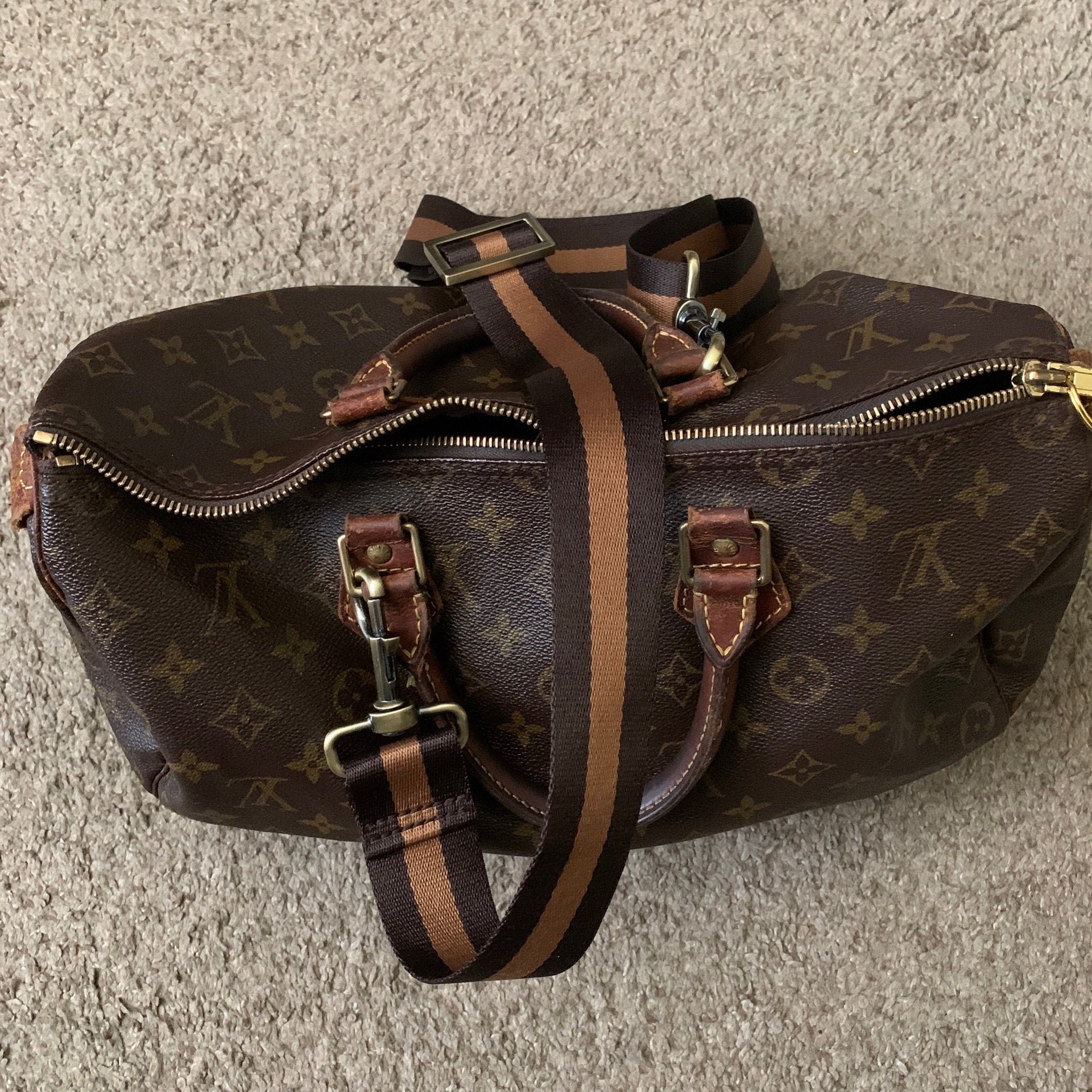 LOUIS VUITTON Brittany Damier Ebene Shoulder Bag Brown - 15% OFF