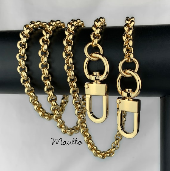 gold purse strap