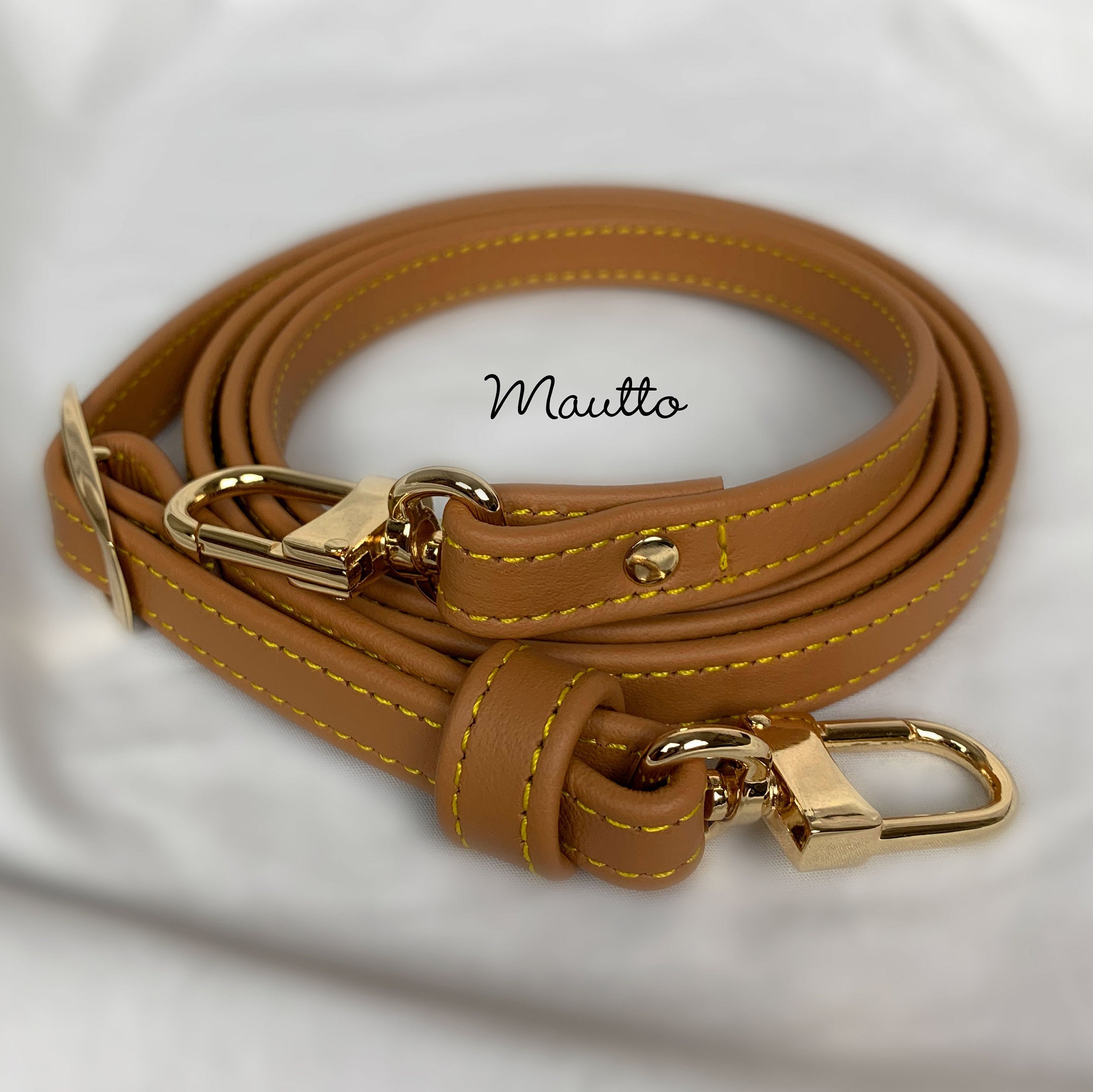 louis vuitton yellow stitching