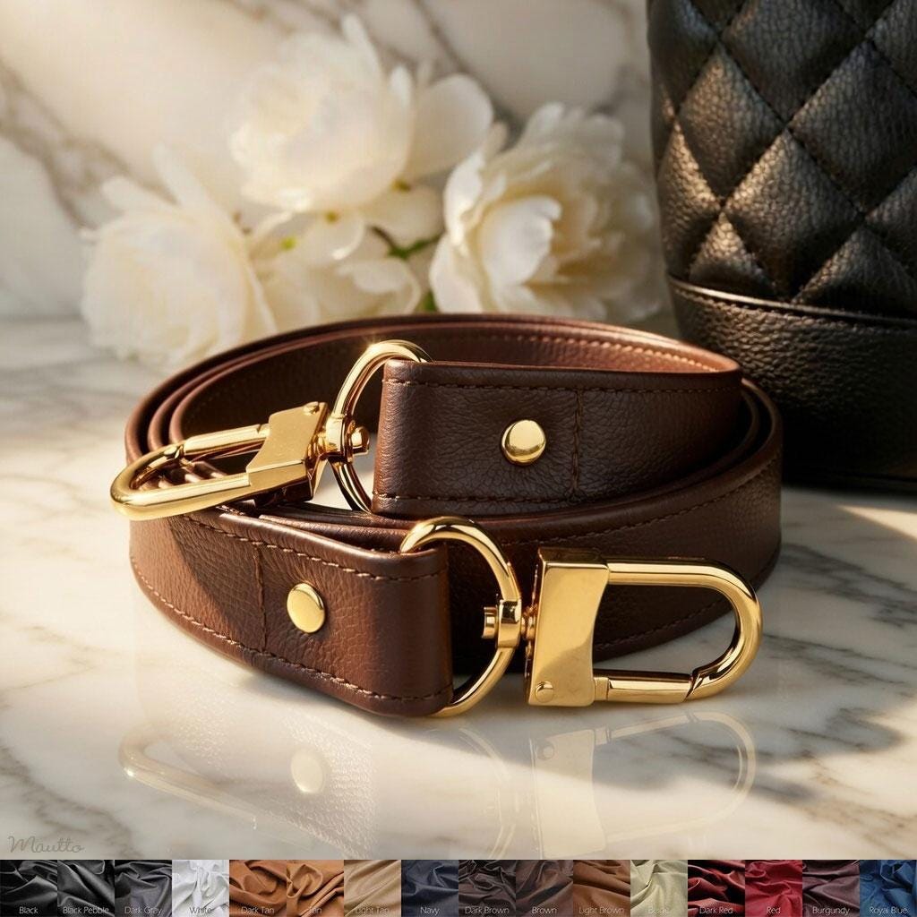 Salvatore Ferragamo ブラウンレザー ストラップ Ferragamo handbag strap - Etsy 日本