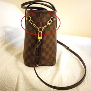 Neverfull Crossbody Riemen-Umrüstsatz für PM & MM Modelle - Nur kundenspezifische Kettenbrücken