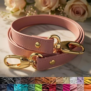 Handmade Leather Purse Strap 40 Inch, 3/4-inch Wide – Shoulder or Crossbody Bag Strap, Customizable