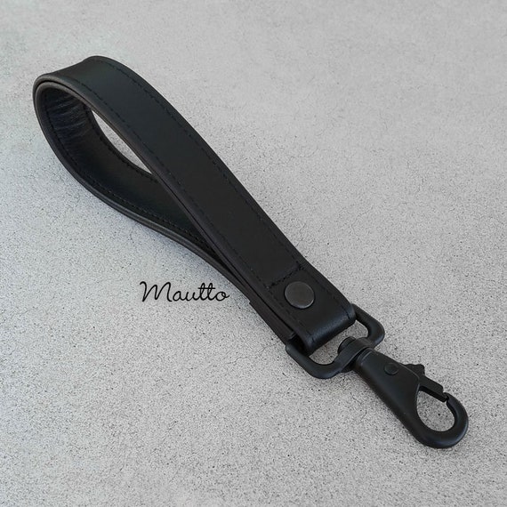 Heavy duty Leather Wrist Strap 1 Inch Wide Choice of Leather Color