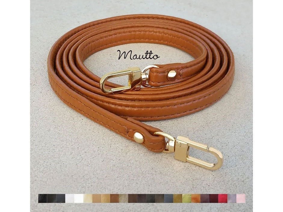 Extra Petite Adjustable Leather Strap - 3/8 inch (9mm) Wide - for LV, etc –  Mautto