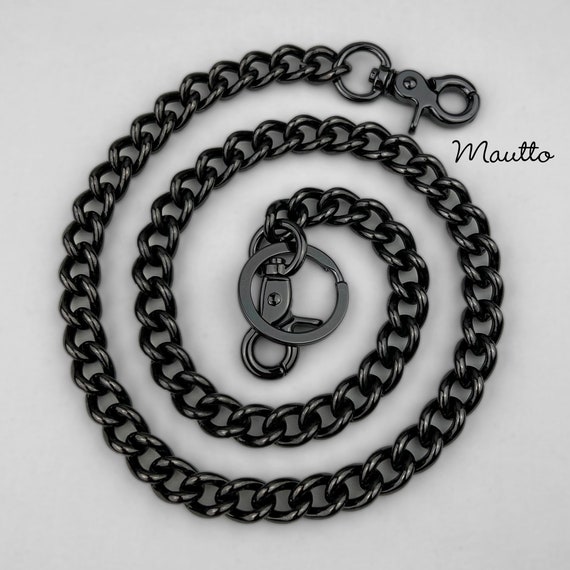 Heavy duty Solid Brass Wallet Chain Hand craft chain Pants Fob