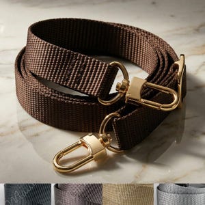 Nylon Adjustable Bag Strap – 3/4" Wide, Crossbody to Shoulder (Extra Long)