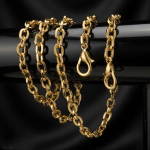 Gold Mini Candy Box Chain Strap – Luxury Bag & Wallet Replacement