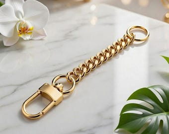 Cuban Link Chain Strap Extender - Bag to Crossbody Converter