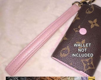 Handmade Leather Wrist Strap: USA Made Accessory - Choose Clip Style