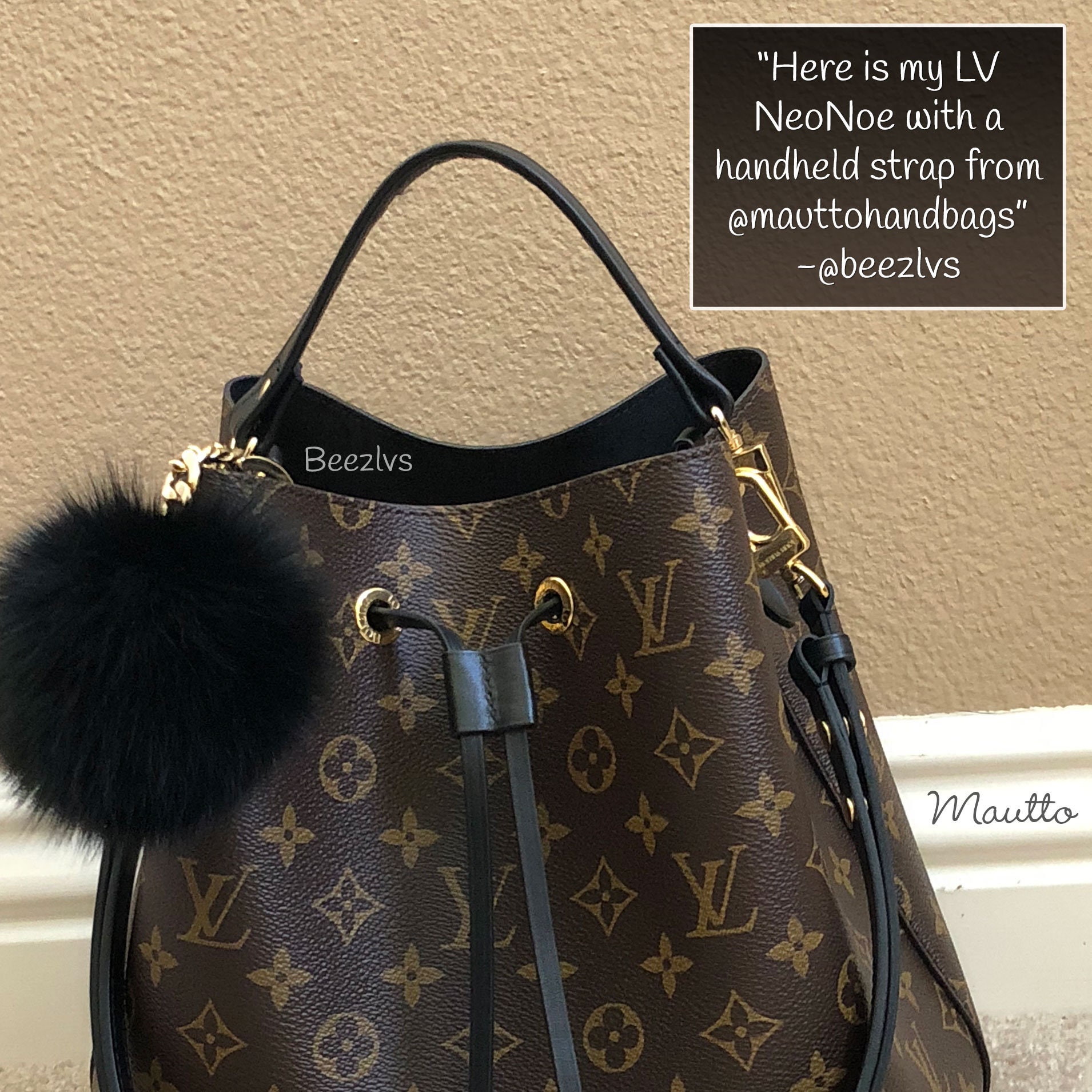 Top Handle for LV Neo Noe Bucket Bag & More Choose Leather -  Norway