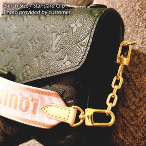 Louis Vuitton Purse Strap Extender – Gold-Tone Crossbody Chain