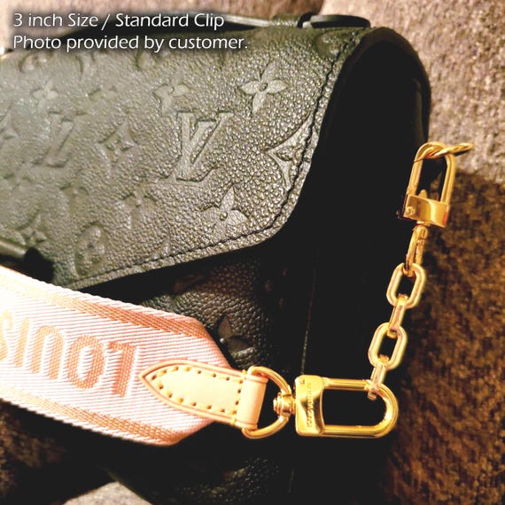Louis Vuitton バッグストラップ Louis Vuitton Purse Strap Extender – Gold-tone Crossbody Chain - Etsy