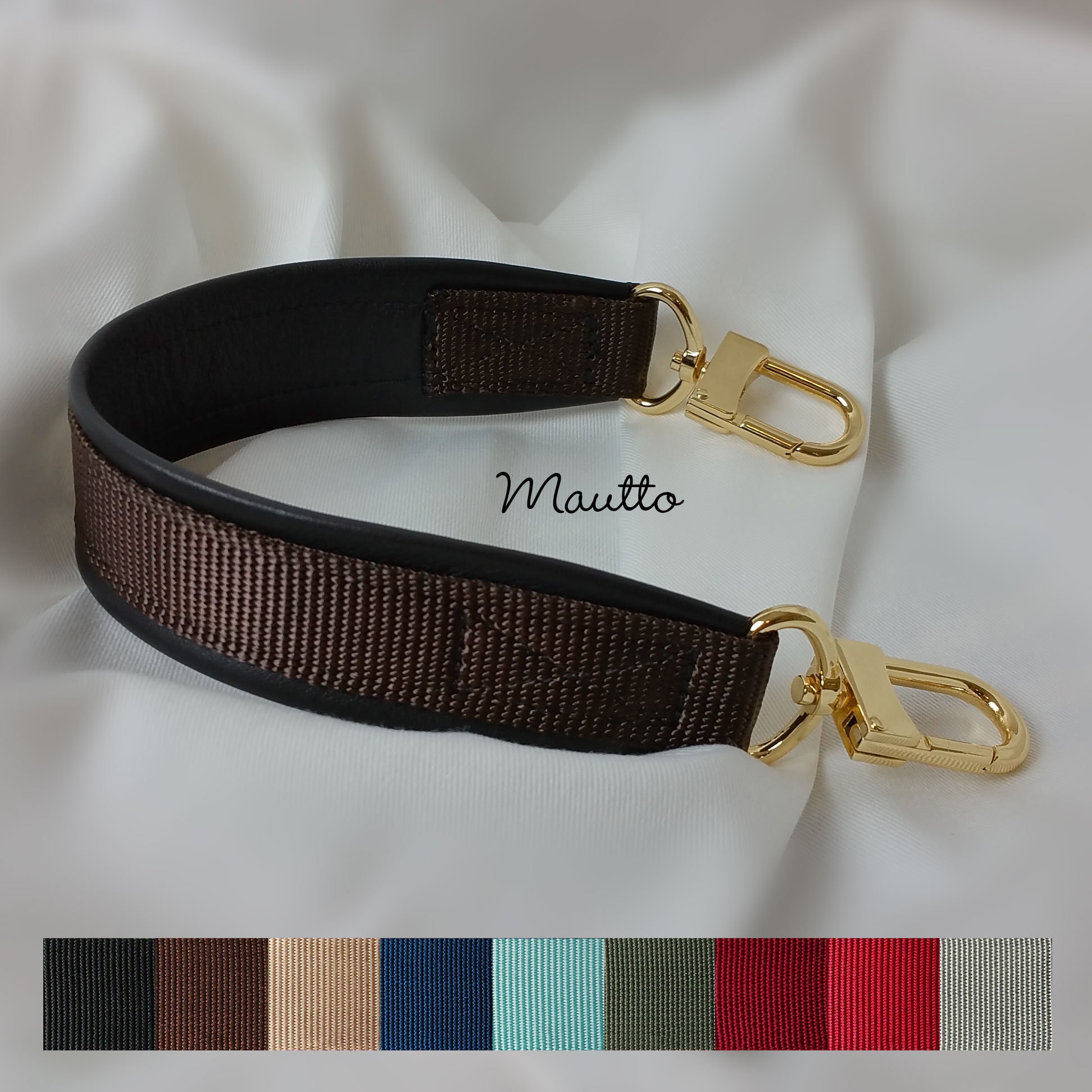 Leather Top Handle or Shoulder Strap Tapered 1.5 Middle, 1 Ends 16 Leather  Colors U Shape Hooks 16XLG for LV Artsy, Etc. 
