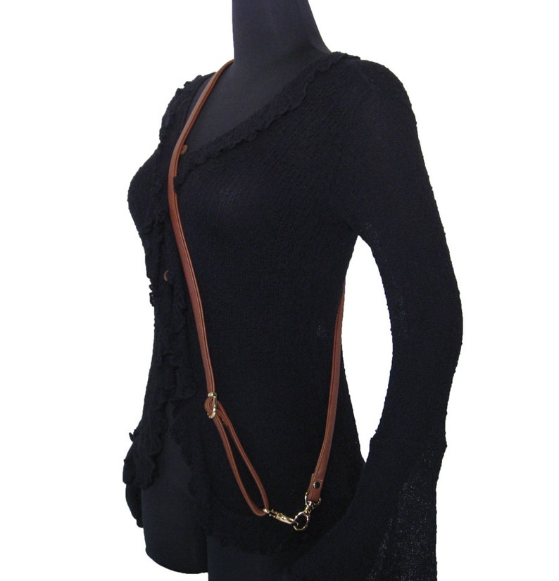 Extra Long Adjustable Leather Crossbody Strap 65 Etsy