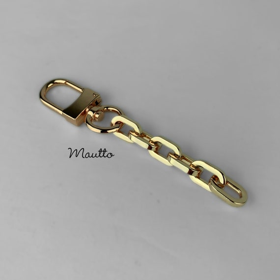 Strap Extender for Purses and Bags - Large Clip for Bags with Thick  Hardware - Heavy Duty Gold-tone Chain & Swiveling Clip