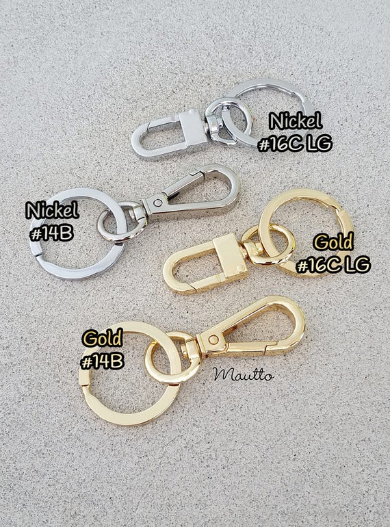 X50 TRIANGLE LINK CONNECTORS KEY RING CHAIN SPLIT 15MM NICKLE JEWELLERY OFFER 