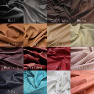 Leather color choices for woven chain straps for bags of all sizes and styles.
