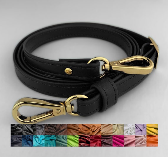 Adjustable Leather Bag Strap - Replacement Strap for Louis Vuitton