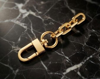 Chain Strap Extender Accessory for Louis Vuitton Designer Bags – Gold or Silver Metal Finish