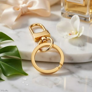 LV Key Accessory - Swiveling Clip for Wallet, Pouch, Purse, Card Holder, Charms