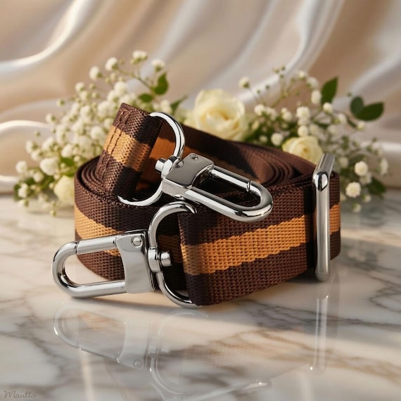 Brown & Honey Strap for LV Monogram, Damier Ebene – Adjustable