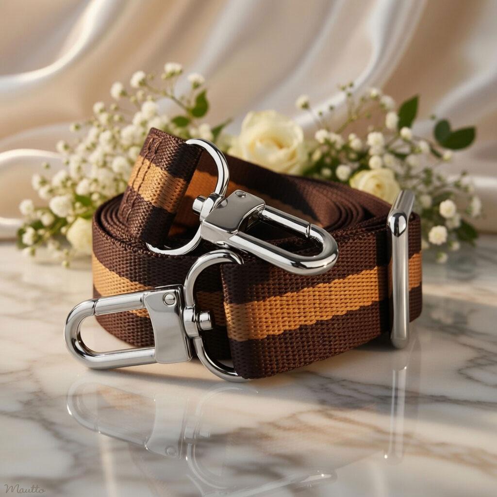 Brown & Honey Strap for LV Monogram, Damier Ebene – Adjustable