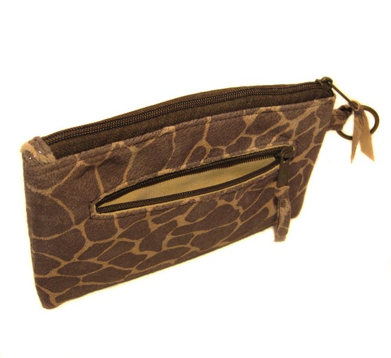 Suede Giraffe Leather Wallet or Clutch Fits Passports, Cell Phones &  Accessories ANNIE -  Australia