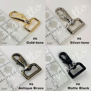 Nylon adjustable strap, accessory size, for petite to medium size bags. Colors available from black, brown, tan, blue, red, green and more. Made by hand in the USA. Clip styles and finishes available.