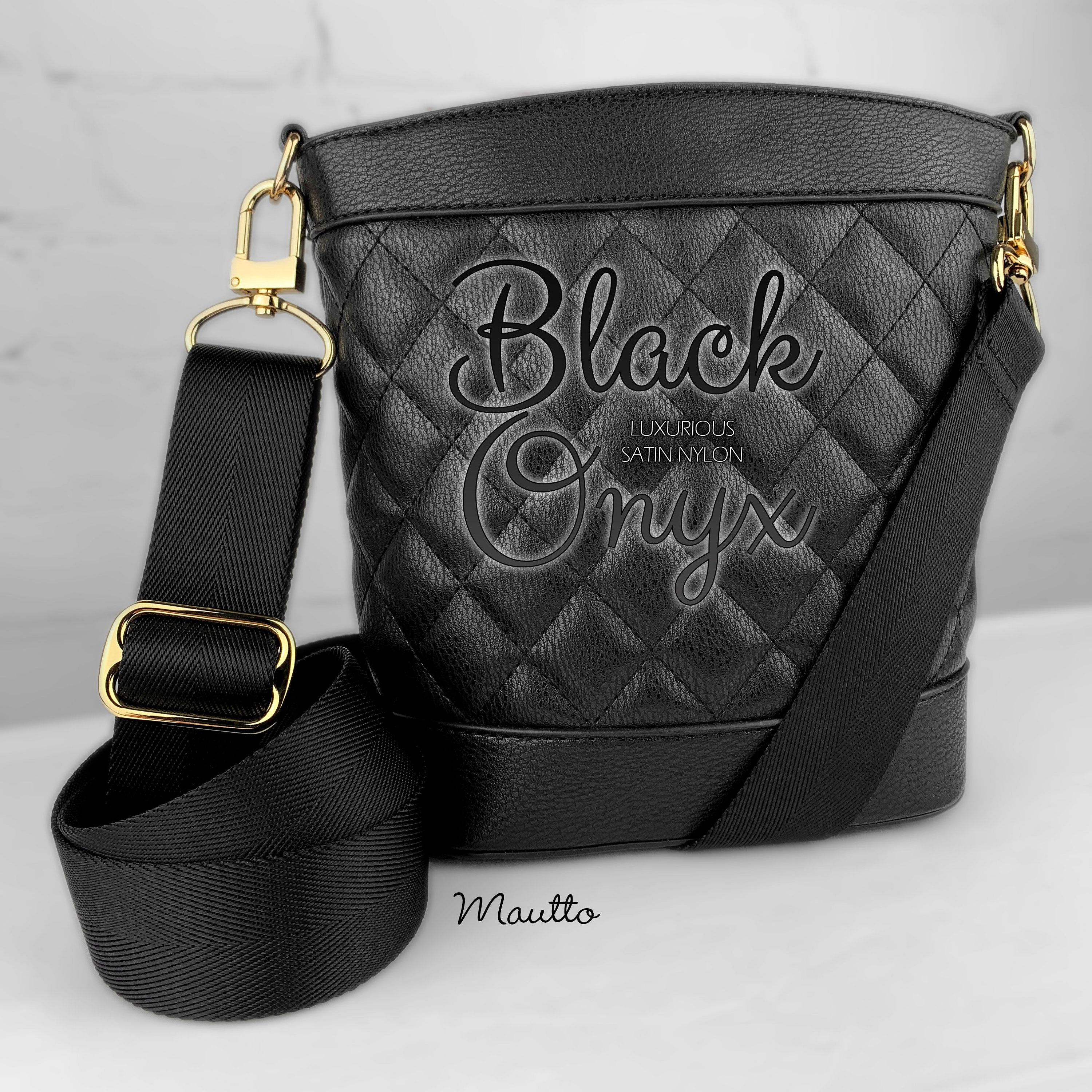 Black Leather Strap for Louis Vuitton Speedy, NeoNoe, Trevi, Metis etc -  3/4 inch (19mm) Wide - Adjustable Shoulder to Crossbody Lengths