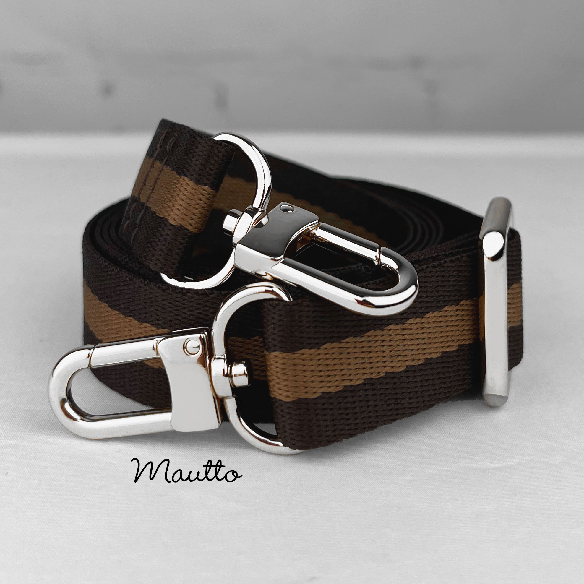 Dark Brown Leather Strap (13mm Petite Width) for LV DE Pochette