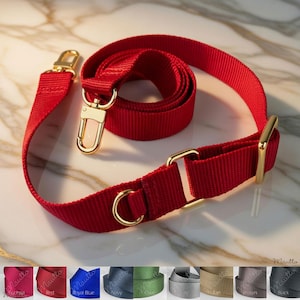 Correa ajustable de nailon para bolso, bandolera o al hombro, con clip de anilla en D para accesorios