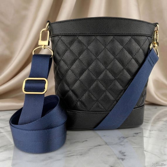 Navy Sapphire Bag Strap – Satin Nylon Adjustable Crossbody - Etsy